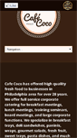 Mobile Screenshot of cafecocophilly.com